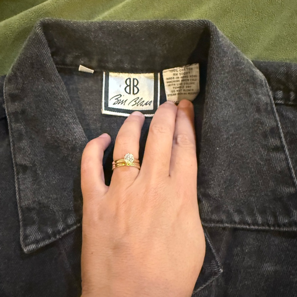 Vintage 80’s Bill Blass Jean Jacket - Picture 5 of 5